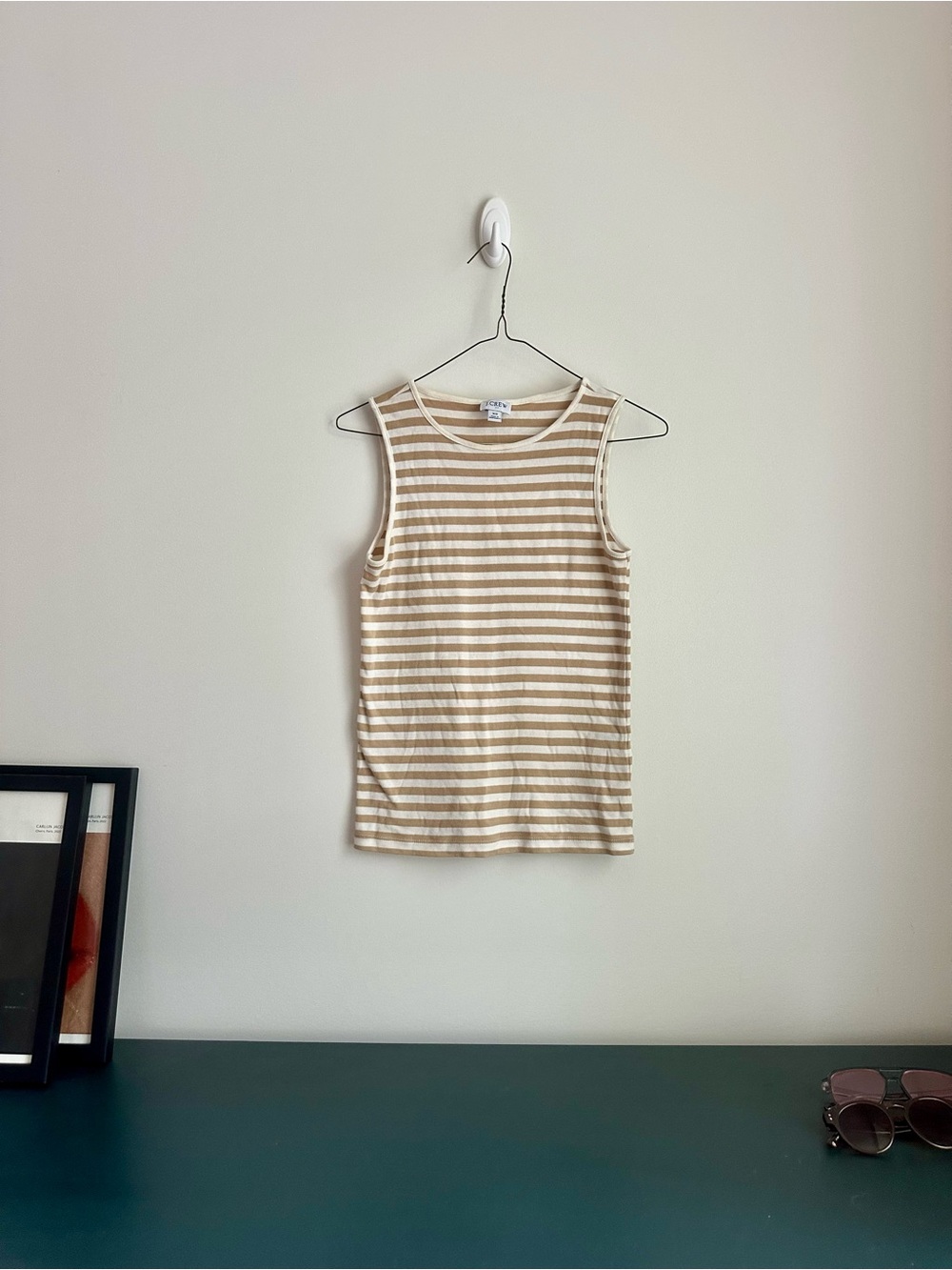 J Crew Striped Tank Top